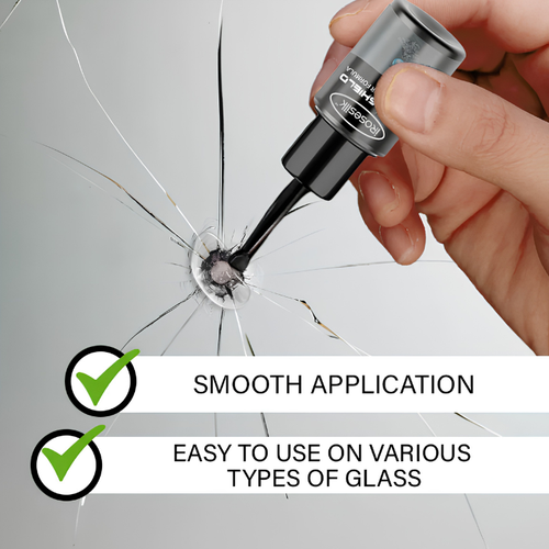 Oaklora GlassFix — Windshield Chip & Crack Repair Kit